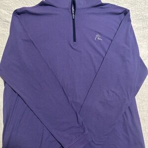Rhoback Purple Quarter-Zip Pullover